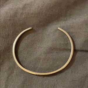 Manrta band sterling silver bracelet